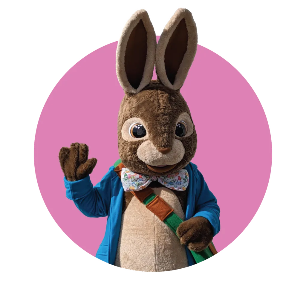 Blue Duo Events character visit